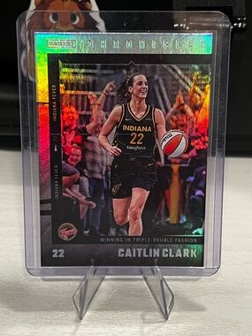 Cailtin Clark silver holo card